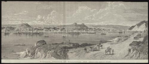 Wanganui, Province of Wellington, New Zealand [picture] / drawn by N. Chevalier; R. Bruce sc