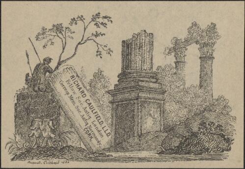 [Bookplate for Richard Caulfield] [picture]