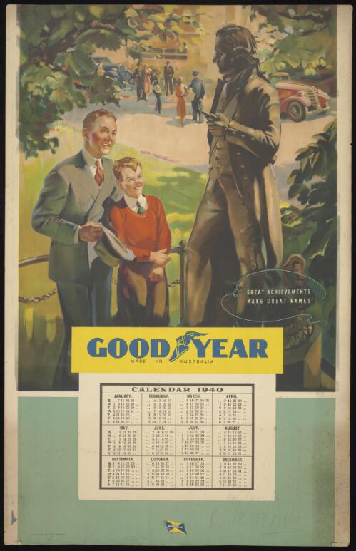 Great achievements make great names [picture] : Goodyear made in Australia