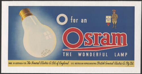 O for an Osram, the wonderful lamp [picture]