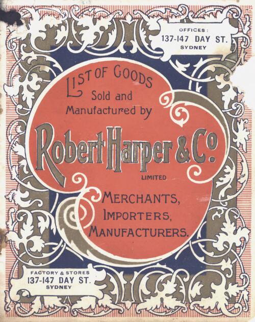 [Food industry - Grocery trade - pre 1950 : trade catalogues ephemera collected by the National Library of Australia]