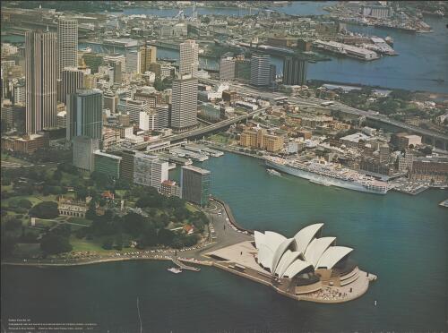 Sydney from the air [picture] / Bruce Hamilton