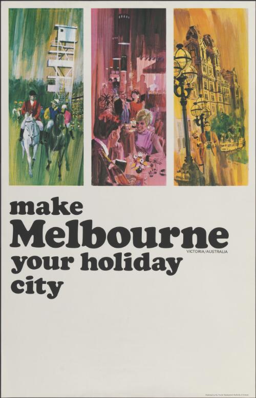 Make Melbourne your holiday city [picture] : Victoria/Australia / Bob Young