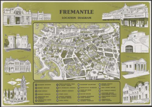 Fremantle [picture] : location diagram / Don Williams