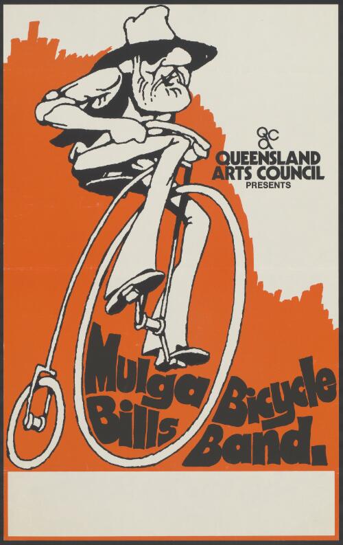 Queensland Arts Council presents Mulga Bills bicycle band [picture]