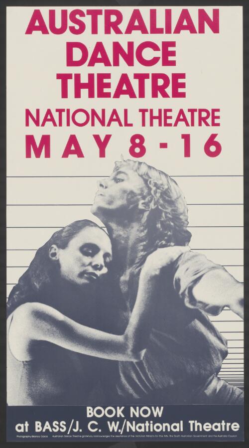 Australian Dance Theatre [picture] : National Theatre May 8 - 16 / Branco Gaica
