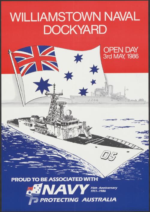 Williamstown Naval Dockyard [picture] : open day 3rd May, 1986