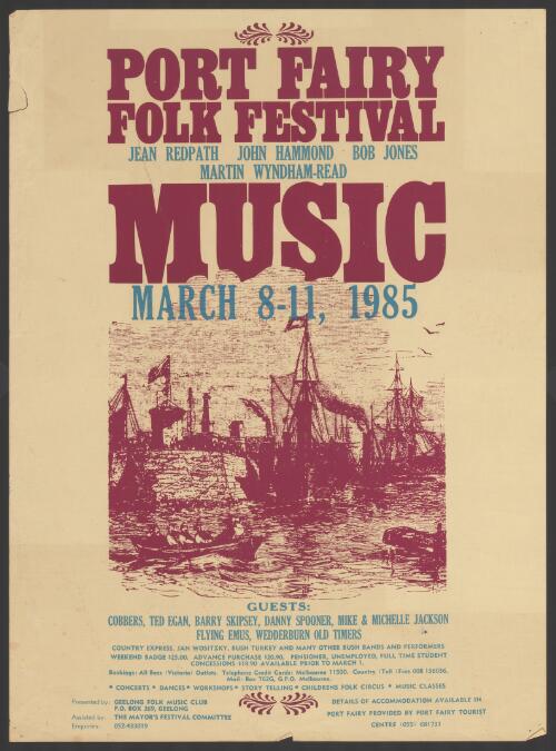 Port Fairy Folk Festival Music [picture]