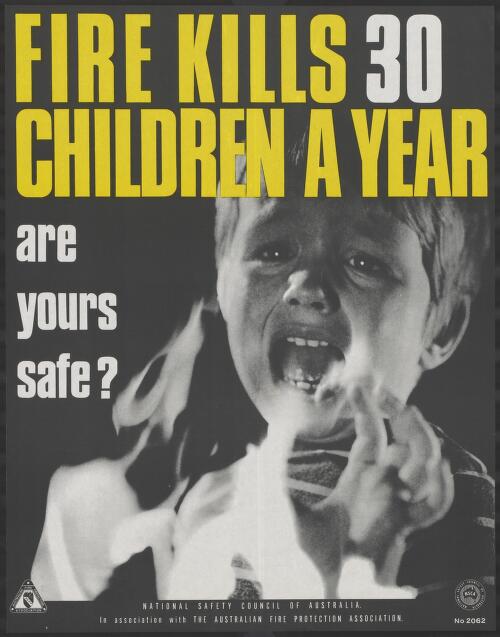 Fire kills 30 children a year [picture] : are yours safe?