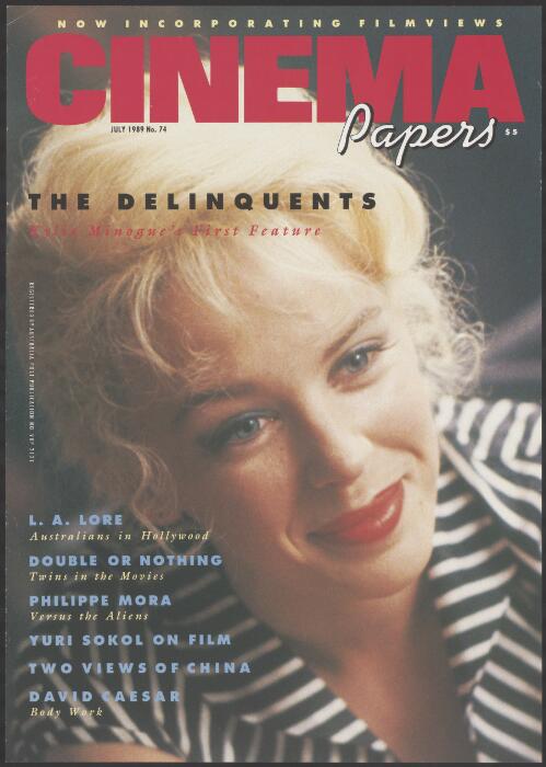 Cinema Papers [picture] : the Delinquents