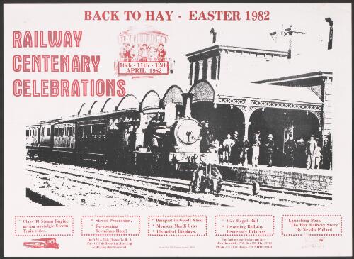 Back to Hay Easter 1982 [picture] : railway centenary celebrations