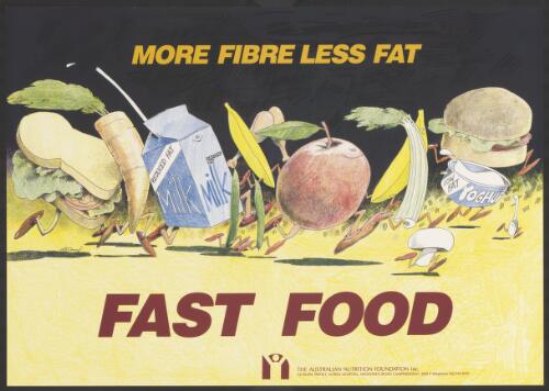 More fibre less fat [picture] : fast food