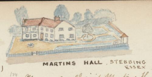 Martins Hall, Stebbing, Essex, England, 1866 / R.W. Jesper