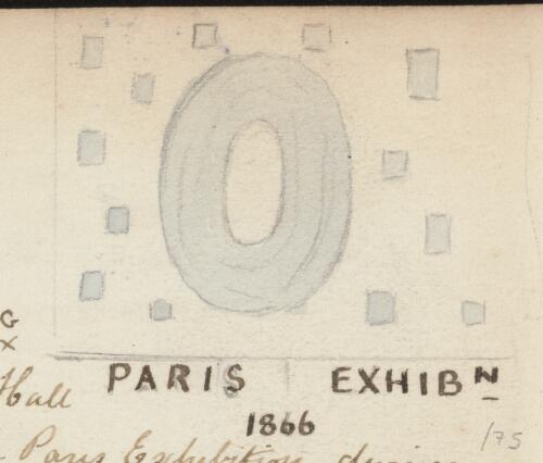 Sketch relating to the Paris Exhibition, France, 1866 / R.W. Jesper