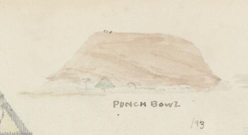 Punchbowl Crater, Honolulu, Hawaii, 1871 / R.W. Jesper