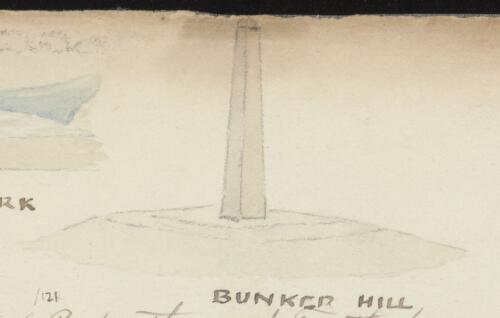 Bunker Hill Monument, Boston, Massachusetts, 1876 / R.W. Jesper
