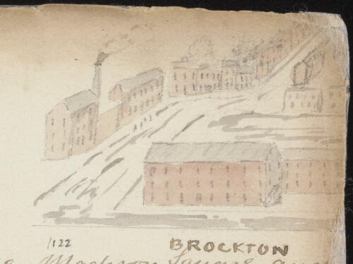 Street scene, Brockton, Massachusetts, 1876 / R.W. Jesper