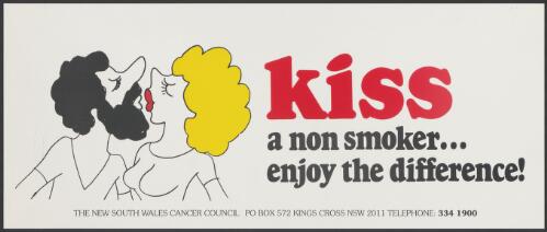 Kiss a non smoker ... enjoy the difference