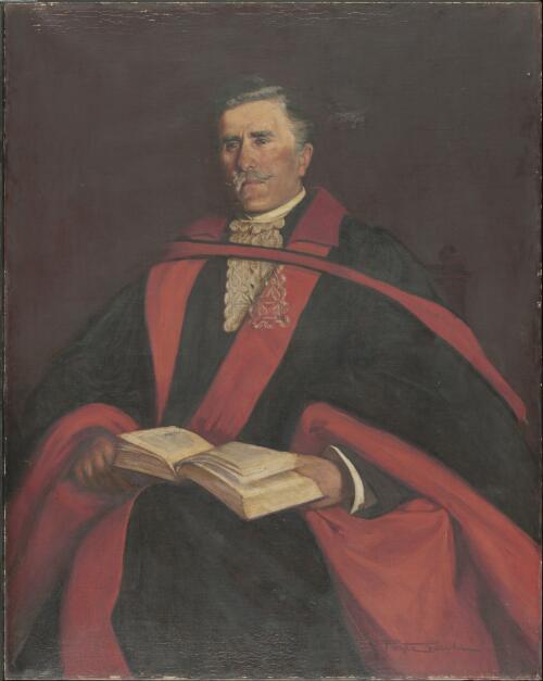 Portrait of Sir John Quick [picture] / P. Geach