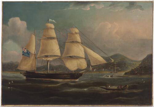 The John Williams missionary ship [picture] / R. Spencer