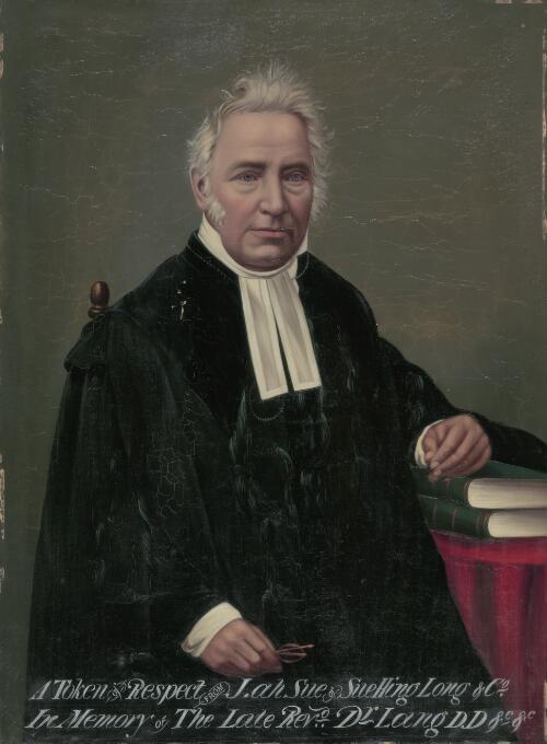 Portrait of John Dunmore Lang [picture]