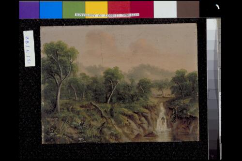 View on Dandenong Creek, Victoria [picture] / A.W. Eustace