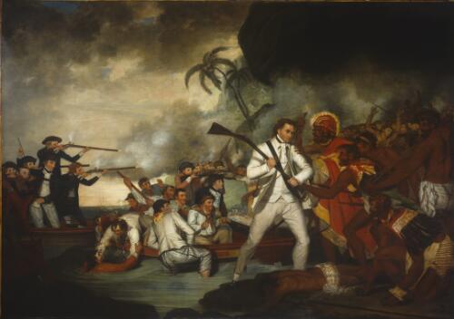 Death of Captain Cook [picture] / G. Carter