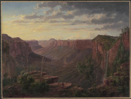 Govetts Leap, the Blue Mountains [picture] / E.v. Guerard