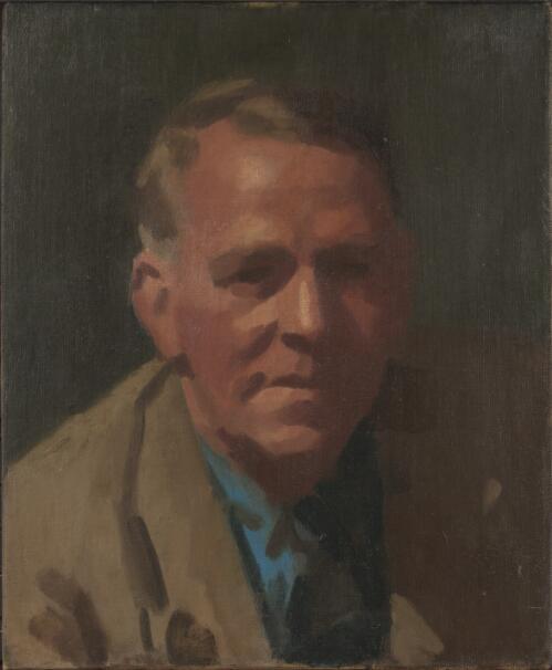 Portrait of Vance Palmer, 1935 [picture] / [Colin Colahan]