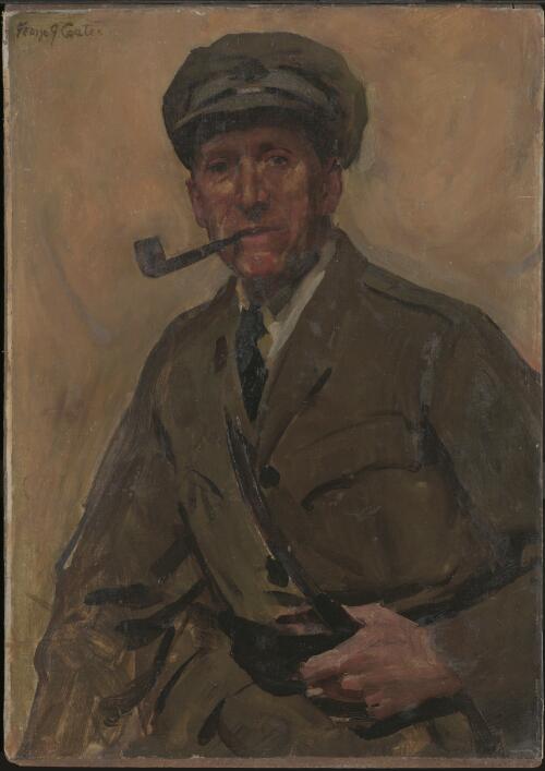 Portrait of Fred Leist, official war artist, World War I [picture] / George J. Coates