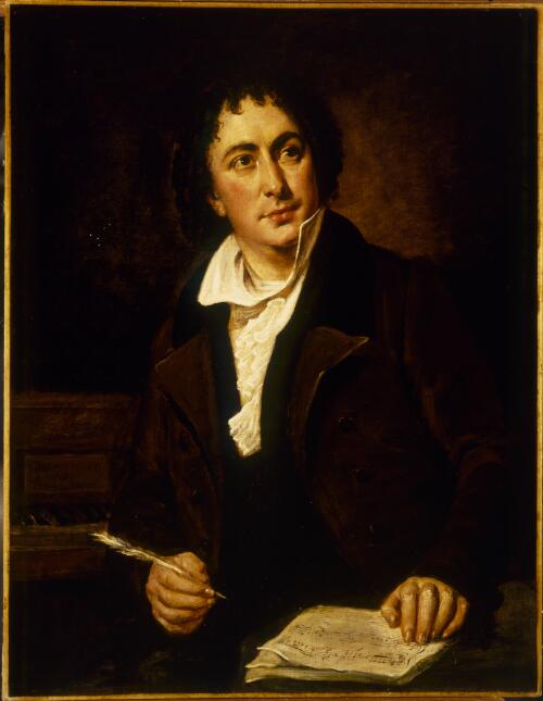 Portrait of Isaac Nathan, Australia's first composer [picture]