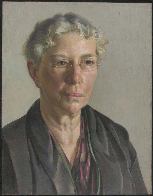 Portrait of Dame Mary Gilmore [picture] / A.E. Perry
