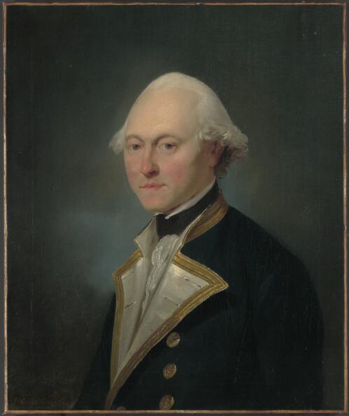 Portrait of Captain James King, commander of Discovery during Cook's third voyage [picture] / J. Webber del