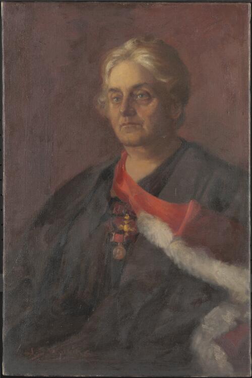 Portrait of Dr. Mary Booth, O.B.E. [picture] / J.S. Watkins