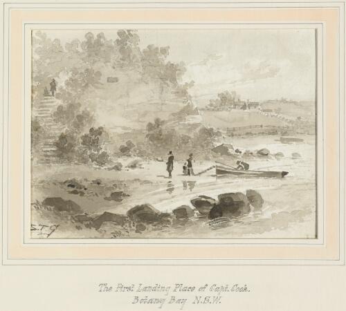 [The first landing place of Captain Cook, Botany Bay, N.S.W.] [picture] / S.T.G