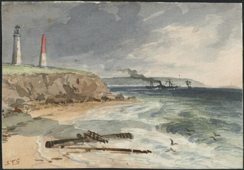 Lighthouse, Queenscliff, Victoria, ca. 1864 [picture] / S.T.G