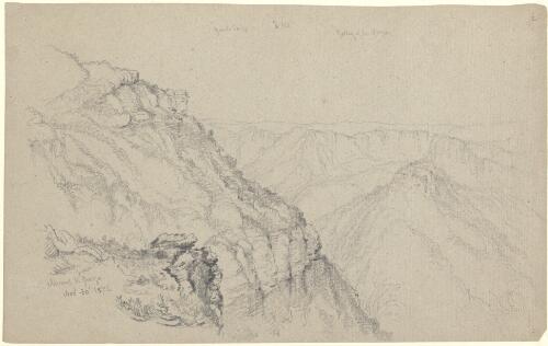 Mount K. [i.e. King] George, Novr. 30, 1876 [picture] / [Conrad Martens]