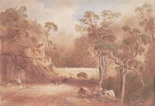 [Lennox Bridge, Lapstone Hill, Mitchell Pass near Penrith, N.S.W., 1835] [picture] / C. Martens