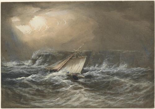 [H.M.S. Mermaid off Cape Banks, Dec. 4, 1820] [picture] / C. Martens