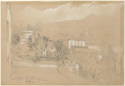 The settlement, Port Arthur, V.D.L., from the commandant's residence, May 20, 1845 [picture] / J.S. Prout