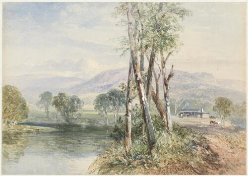 [On the Goulburn, Victoria] [picture] / [John Skinner Prout]