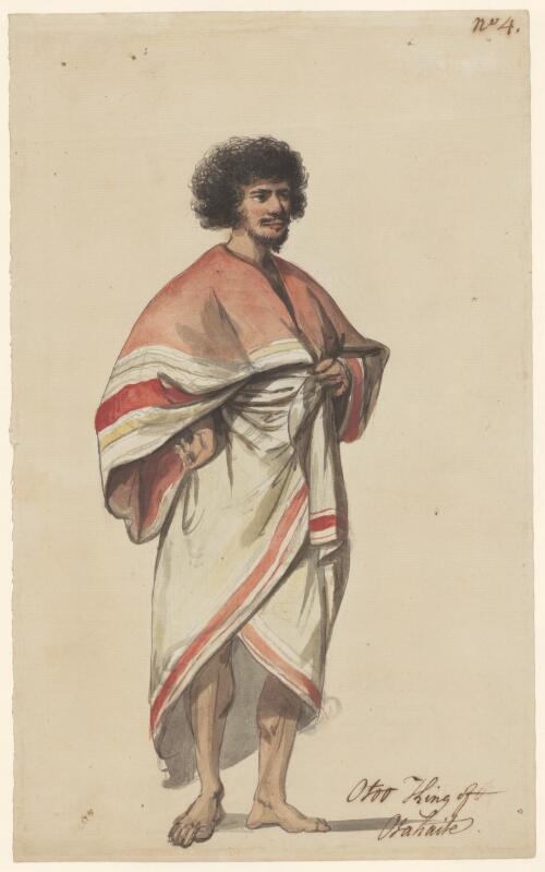 Otoo, King of Otahaite [picture] / [Philippe Jacques de Loutherbourg]