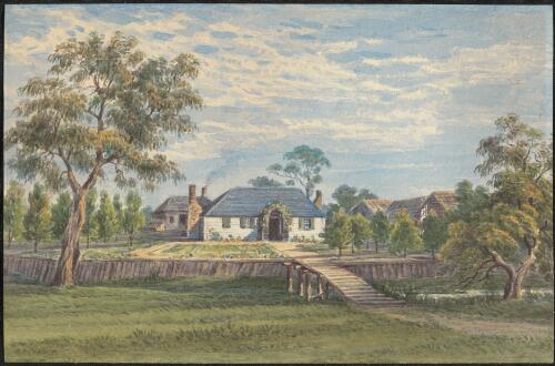 Challicum 3[r]d hut, as enlarged, 1845 [picture] / D.E. Cooper