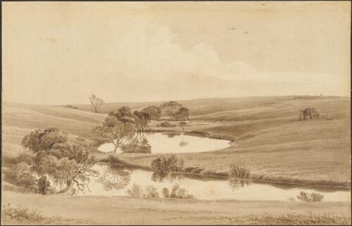[Ramenong hut, Fiery Creek, Victoria, 1853] [picture] / D.E. Cooper