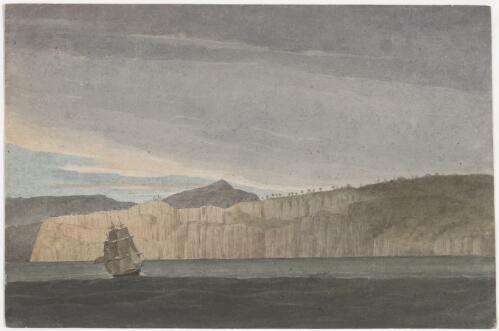 Cape Barathas, [i.e. Barathus] Adventure Bay, Van Dieman's [i.e. Diemen's] Land [picture] / [Augustus Earle]