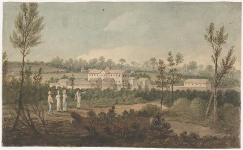 Female penitentiary or factory, Parramata [i.e. Parramatta], N.S. Wales [picture] / [Augustus Earle]