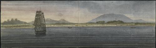 Distant view of Malacca, 1828 [picture] / [Augustus Earle]