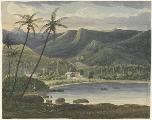 Umatack, [i.e Umatac] Island of Guam [picture] / [Augustus Earle]