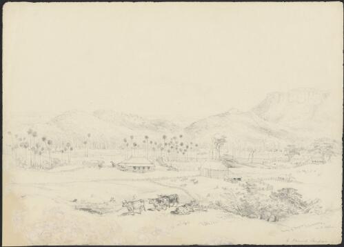 Valley of Dapto, Illawarra, N[ew] S[outh] Wales, ca. 1845 [picture] / G. French Angas