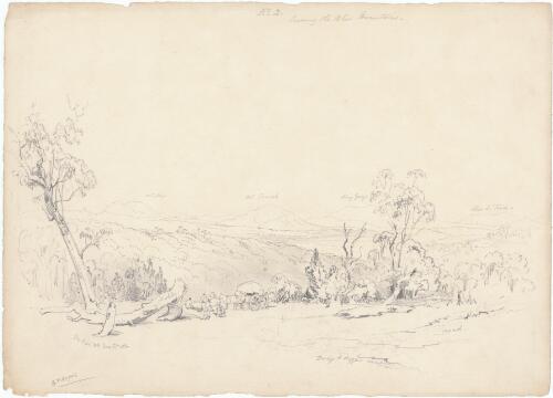 The Blue Mts. [i.e. Mountains], June 5th, 1852 [picture] / G. F. Angas